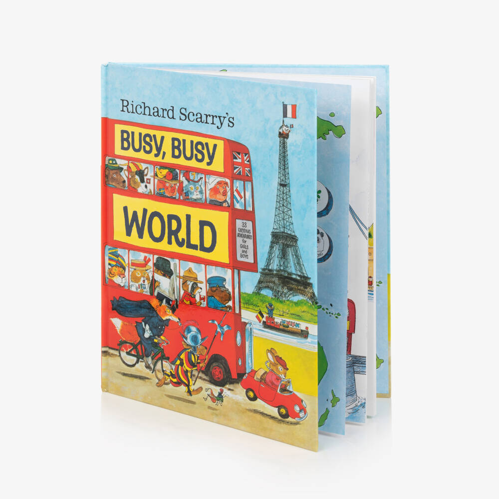 Books to Bed-Green Busy World Cotton Pyjamas & Book Set | Childrensalon Outlet