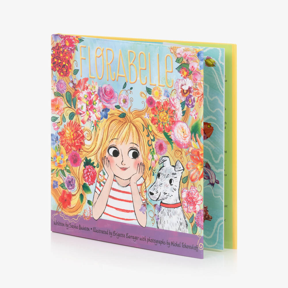 Books to Bed-Purple Florabelle Cotton Pyjamas & Book Set | Childrensalon Outlet