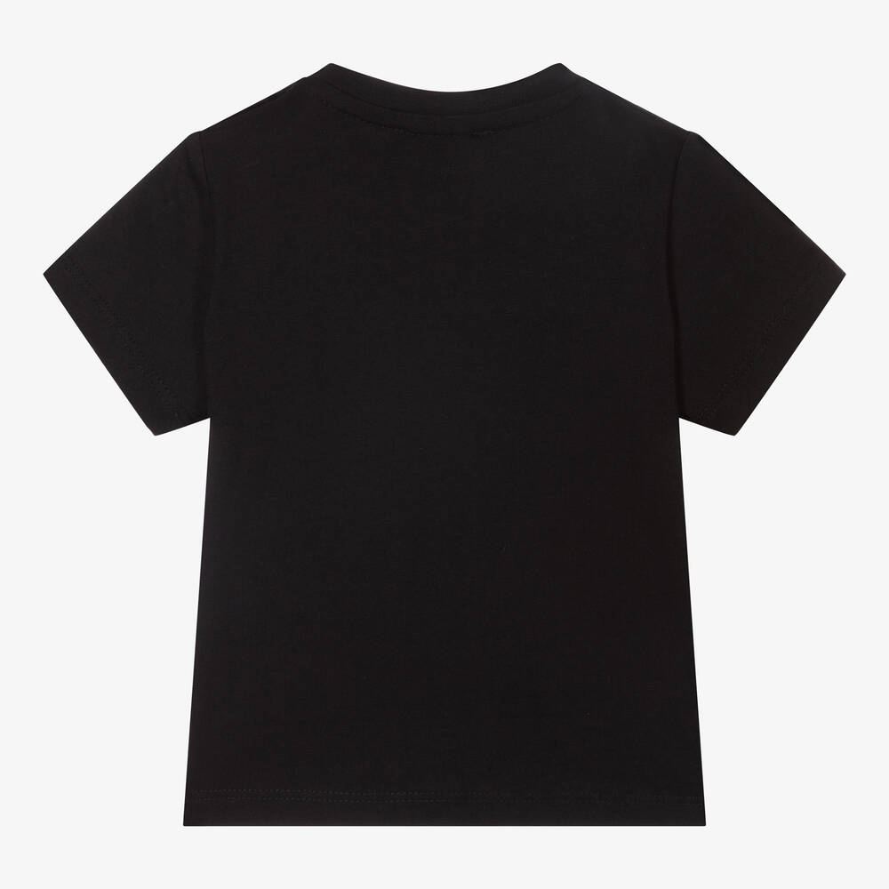 BOSS-Baby Boys Black Logo T-Shirt | Childrensalon Outlet