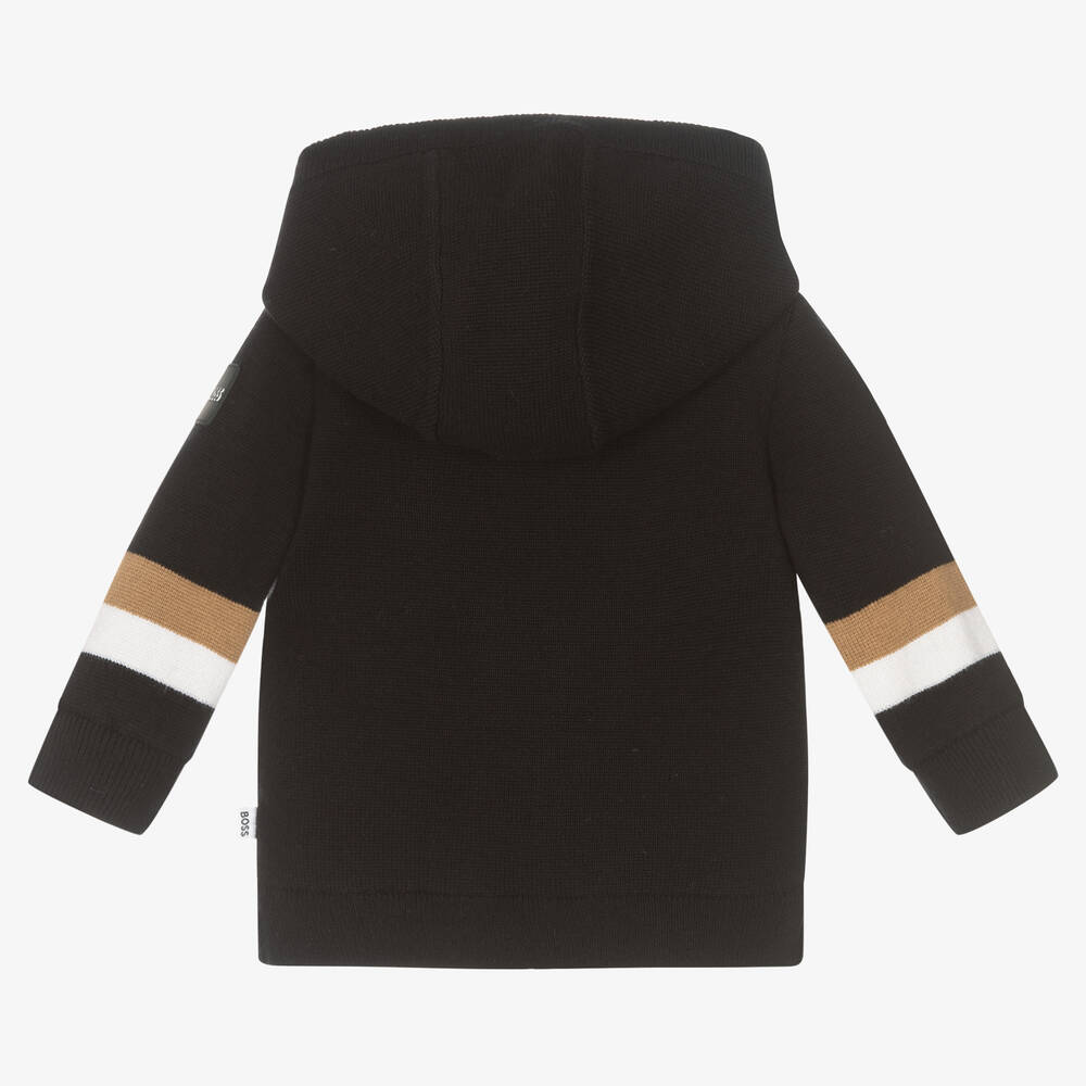 Baby boy black zip up hoodie new arrivals