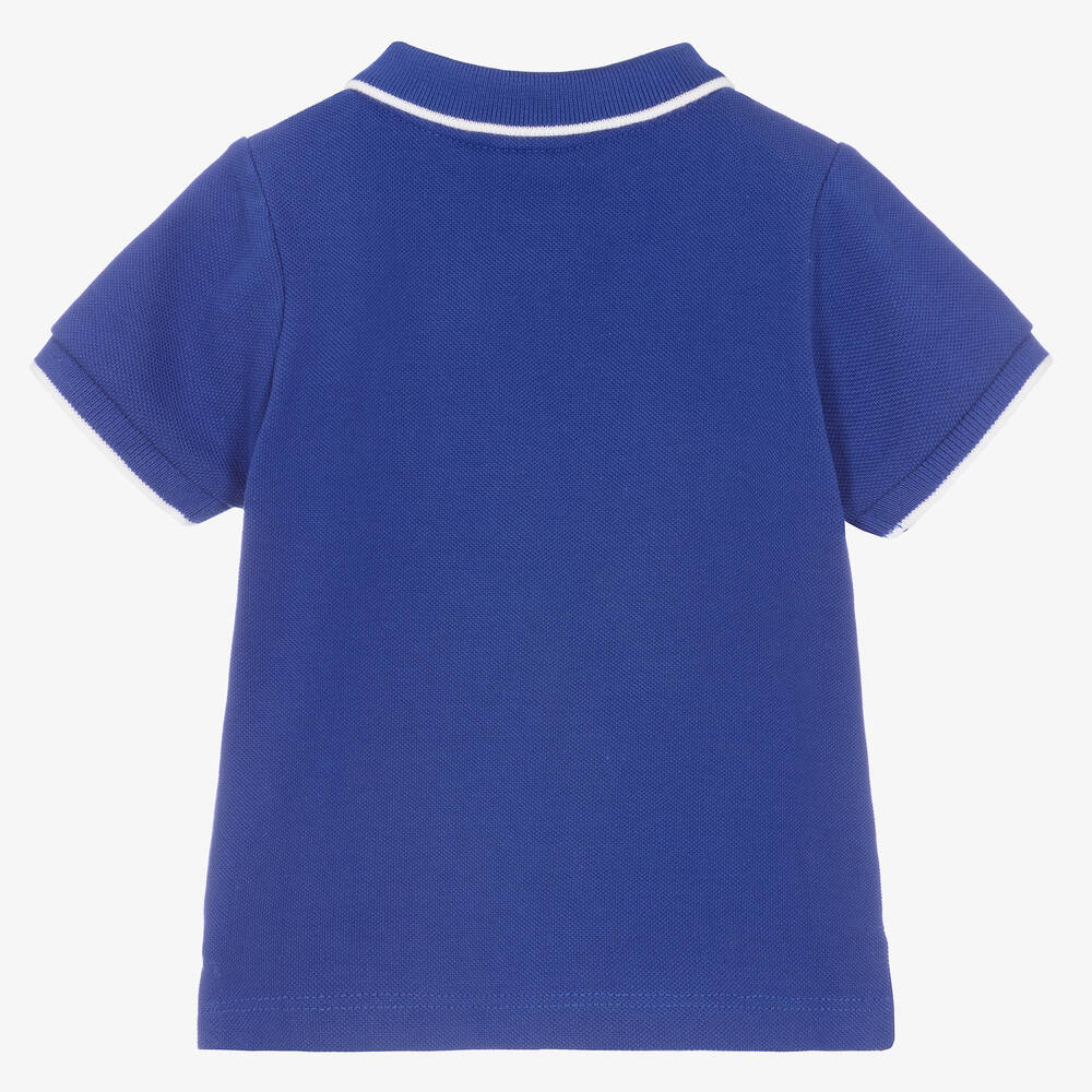Baby boy royal 2025 blue polo shirt