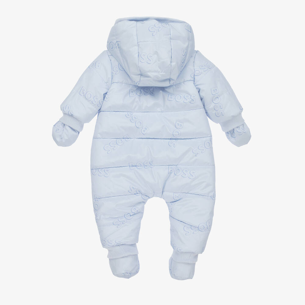 بوس-أوفرول شتوي لون أزرق للمواليد | Childrensalon Outlet