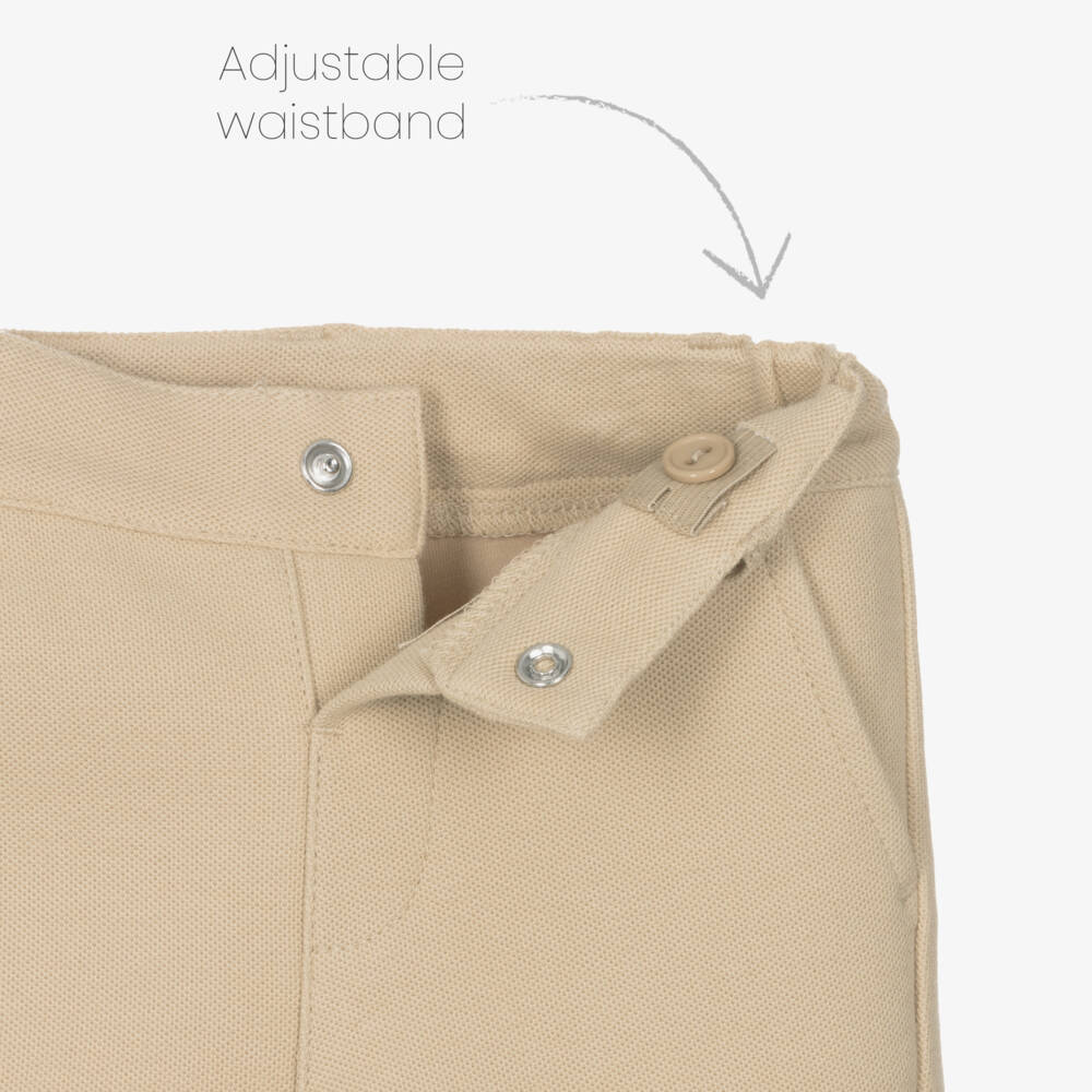 BOSS-Baby Boys Cotton Polo & Shorts Ensemble | Childrensalon Outlet