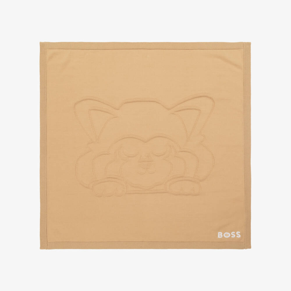 BOSS-Baby Boys Cozy Knit Blanket | Childrensalon Outlet