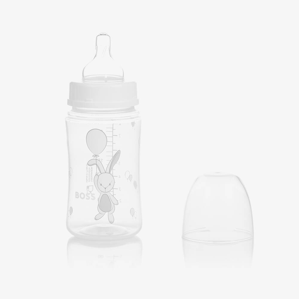 BOSS-Белые детские бутылочки (2шт.) | Childrensalon Outlet