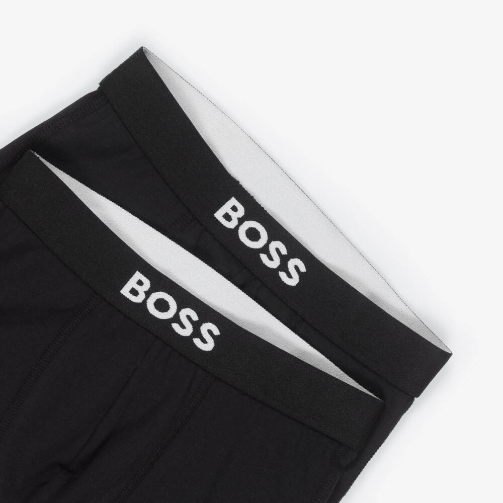 BOSS-Black Logo Boxer Shorts 2 Pack | Childrensalon Outlet