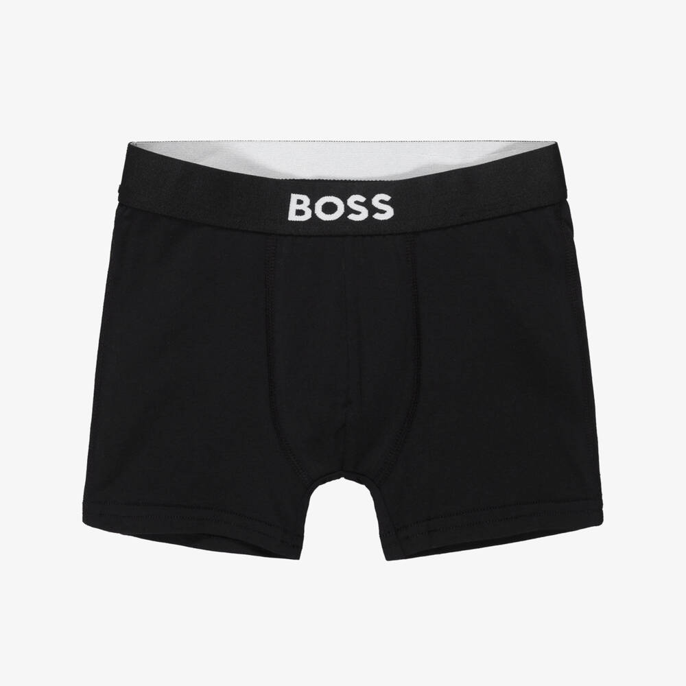 BOSS-Black Logo Boxer Shorts 2 Pack | Childrensalon Outlet