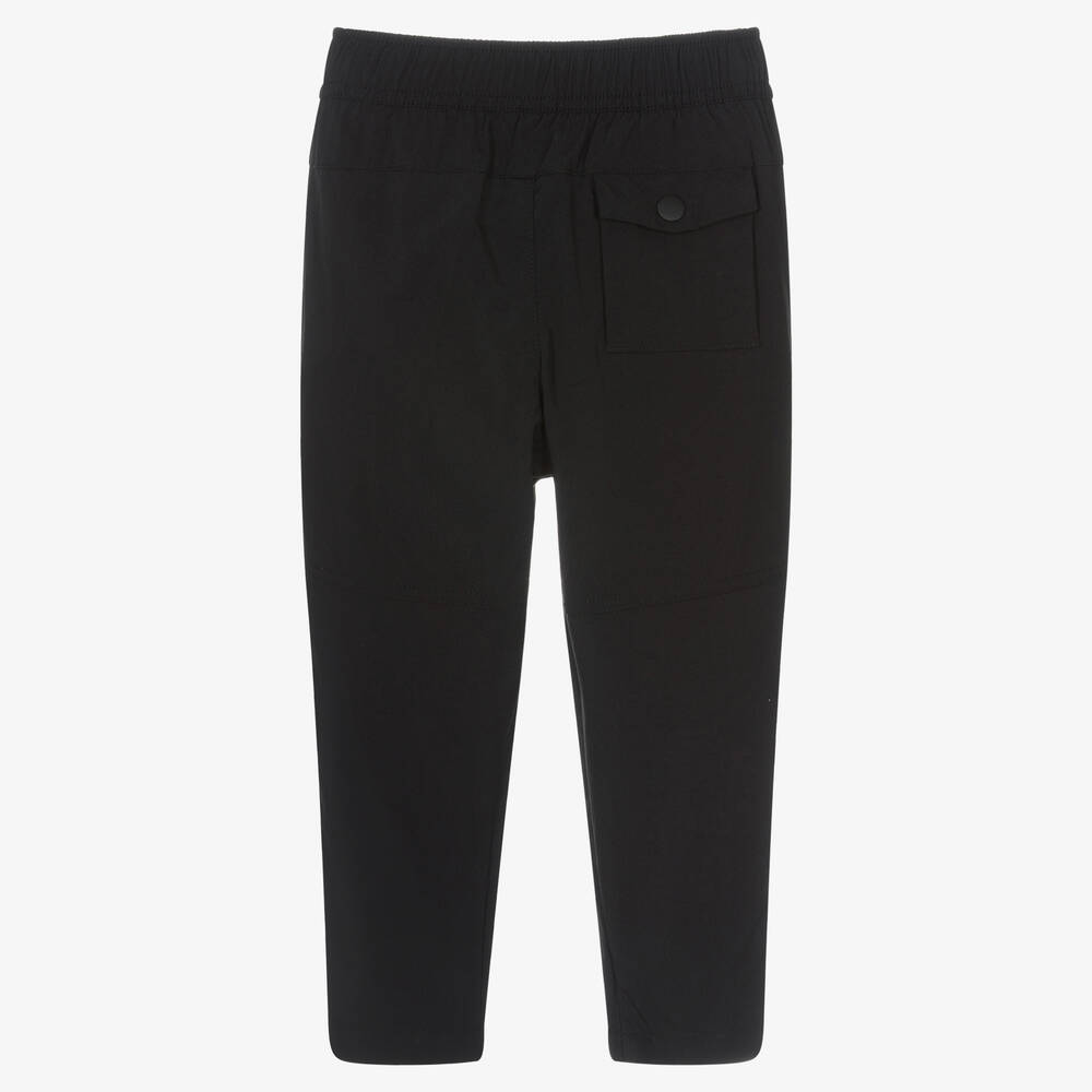 بوس-جوغرز كارغو لون أسود للأولاد | Childrensalon Outlet