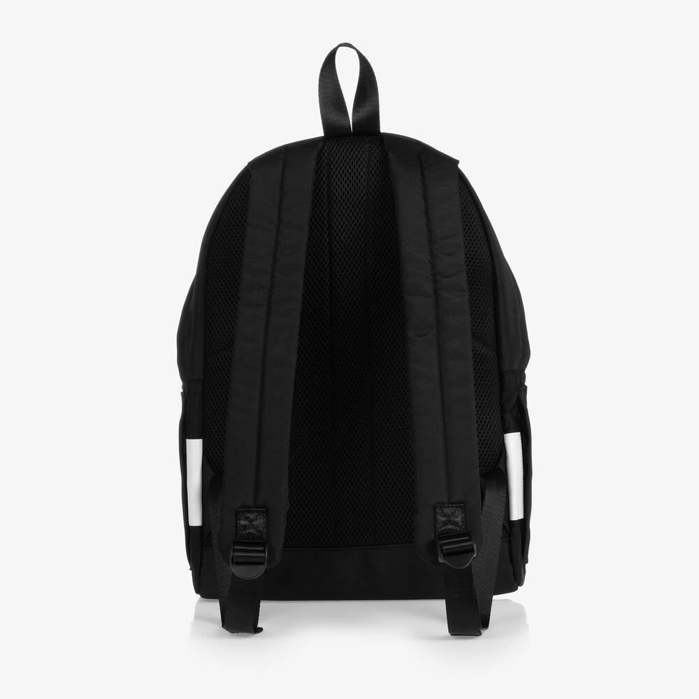 BOSS-Black & White Backpack (36cm) | Childrensalon Outlet