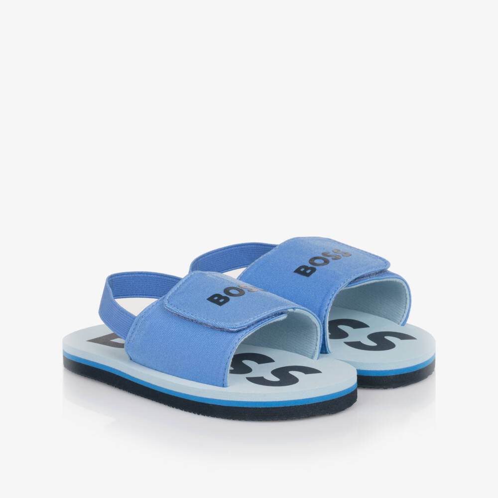 BOSS-Boys Azure Easy-Fit Sandals | Childrensalon Outlet