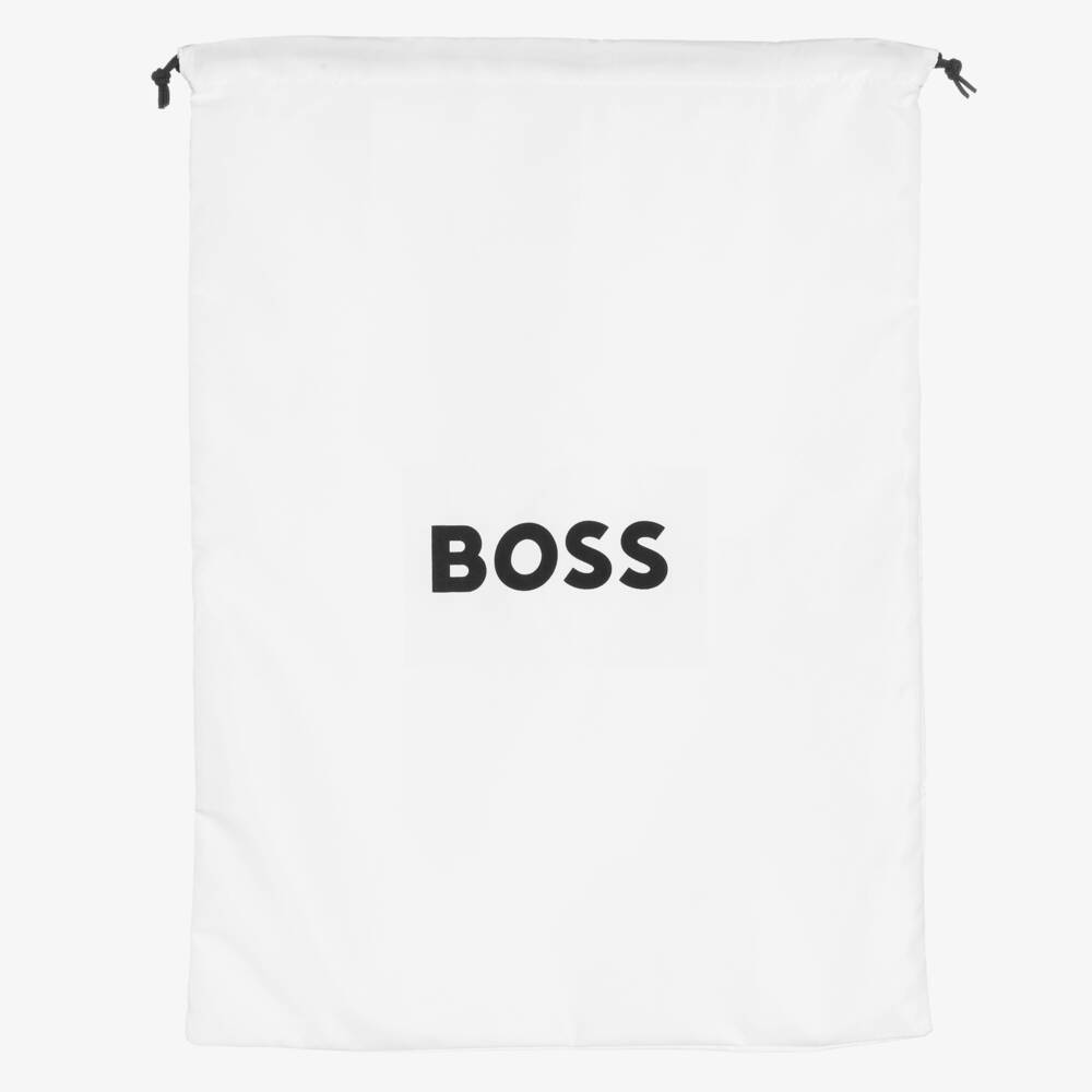 BOSS-حقيبة ظهر لون بيج وأسود (40 سم) | Childrensalon Outlet