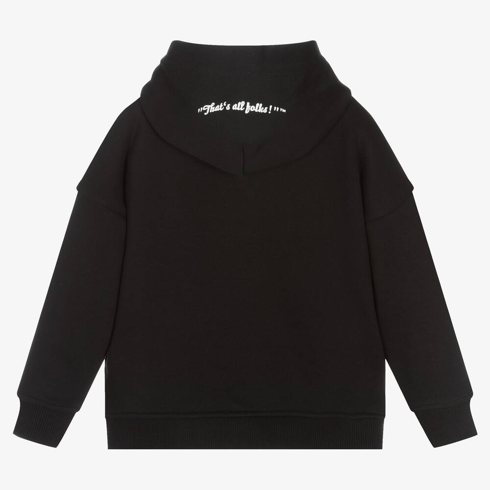 BOSS-Черная худи с Багзом Банни | Childrensalon Outlet