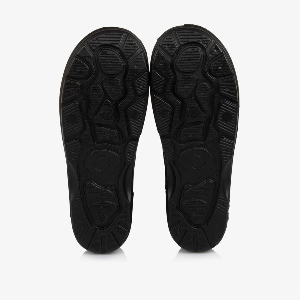 BOSS-Boys Black Waterproof Boots | Childrensalon Outlet