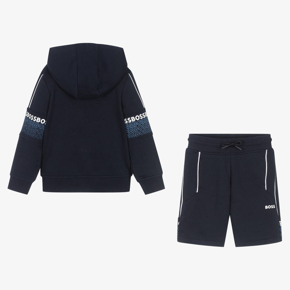 Hugo boss short tracksuit deals