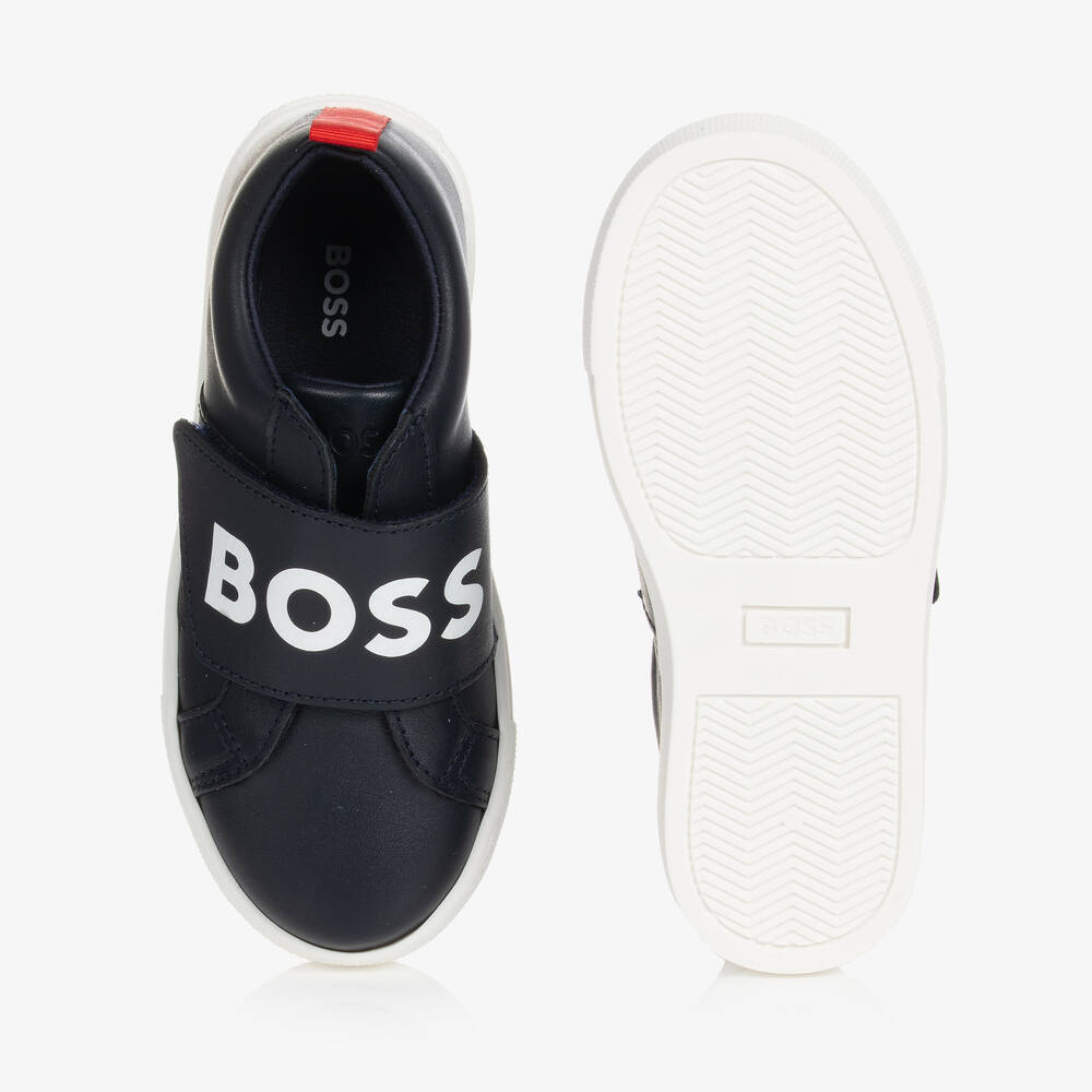Hugo boss store trainers sale white