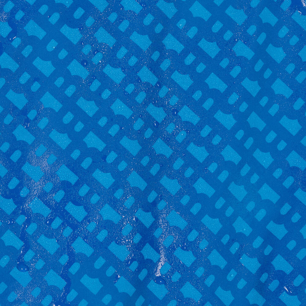 BOSS-Бело-голубая куртка с капюшоном | Childrensalon Outlet