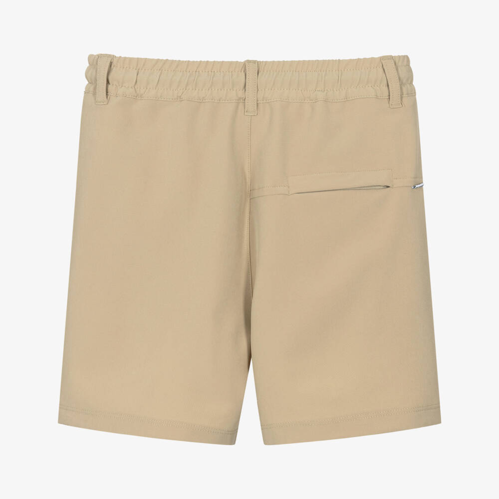 BOSS-Boys Classic Beige Summer Shorts | Childrensalon Outlet