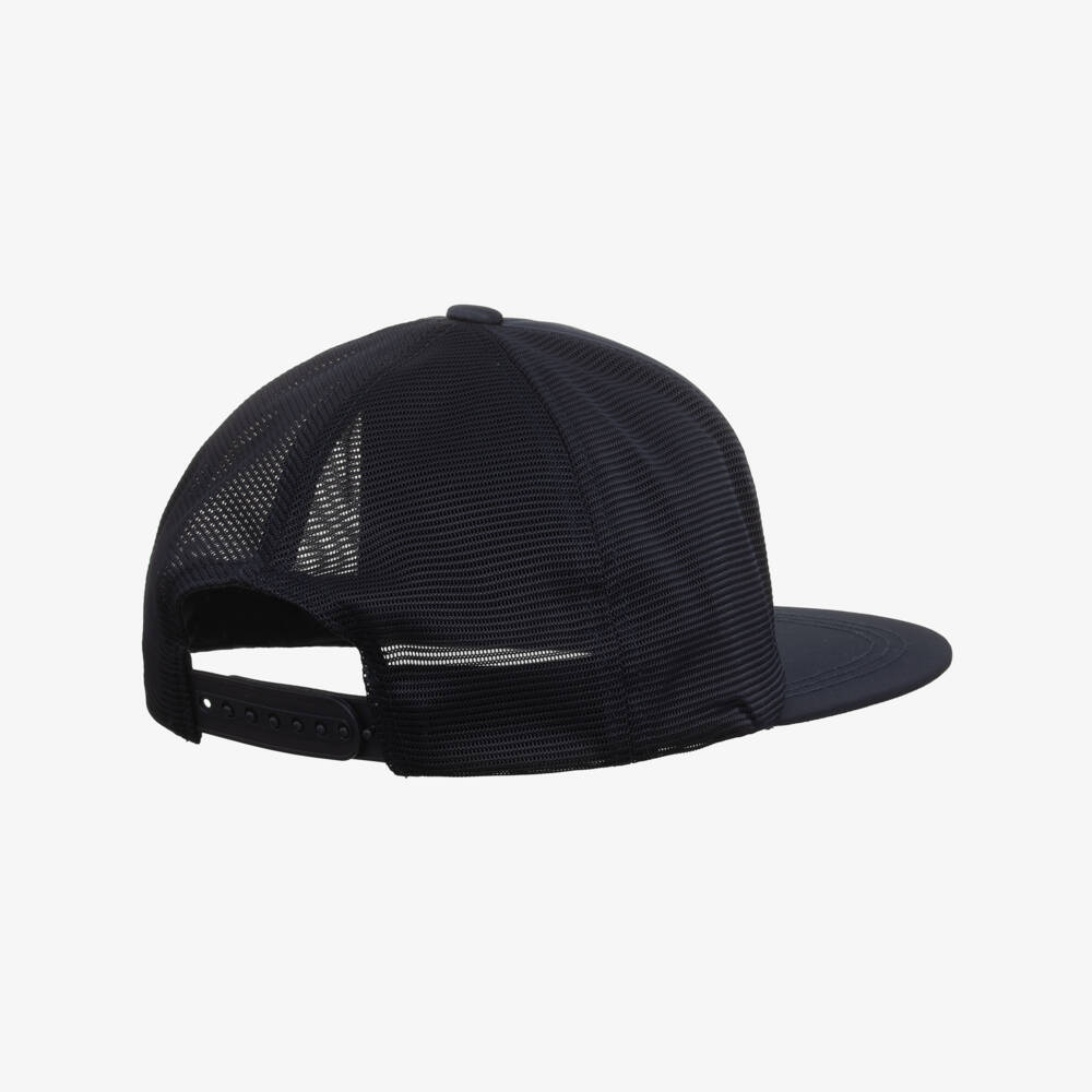 BOSS-Boys Classic Blue Sun Shield Cap | Childrensalon Outlet