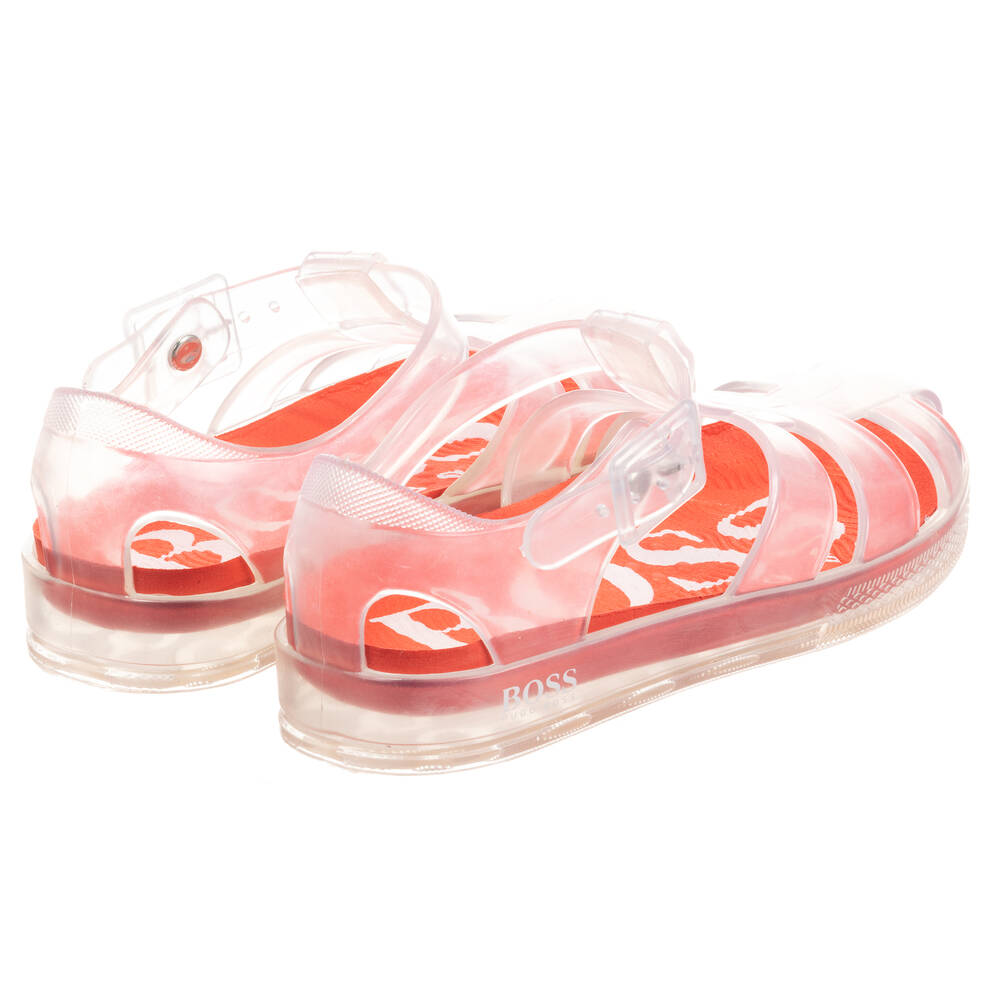 BOSS Boys Clear Jelly Shoes