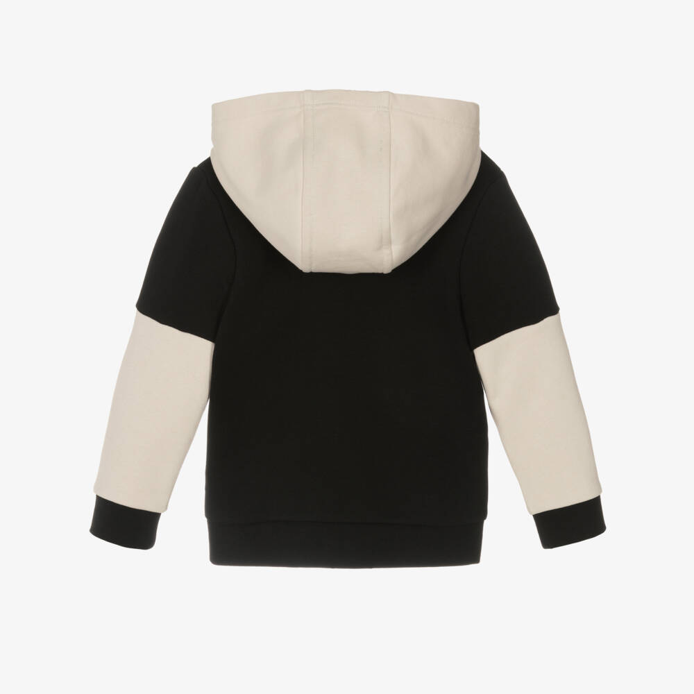 BOSS-Boys Cotton Colorblock Zip Jacket | Childrensalon Outlet