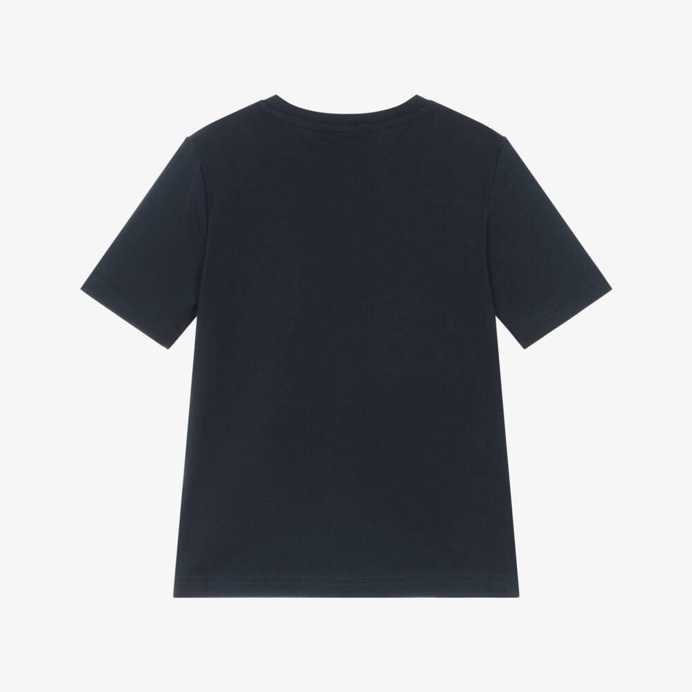 BOSS-Boys Cotton Sky Tee | Childrensalon Outlet