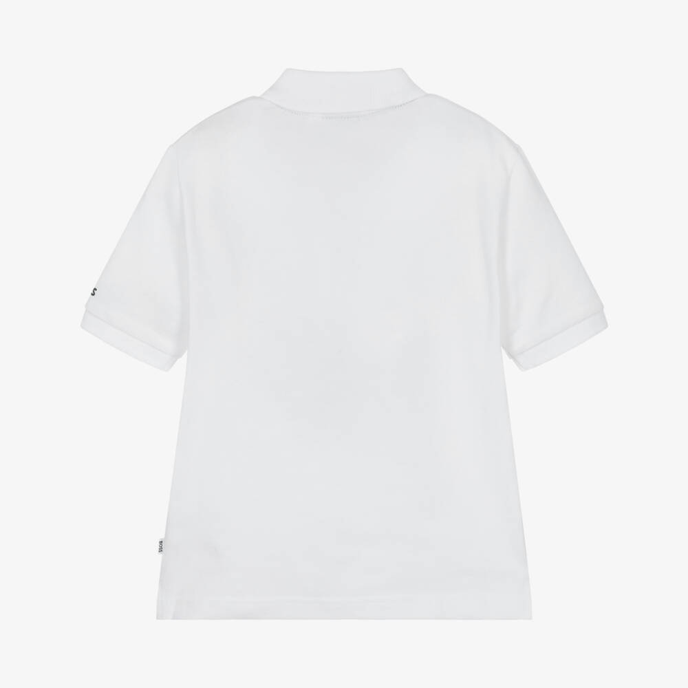 BOSS-قميص بولو قطني نقي للأولاد | Childrensalon Outlet