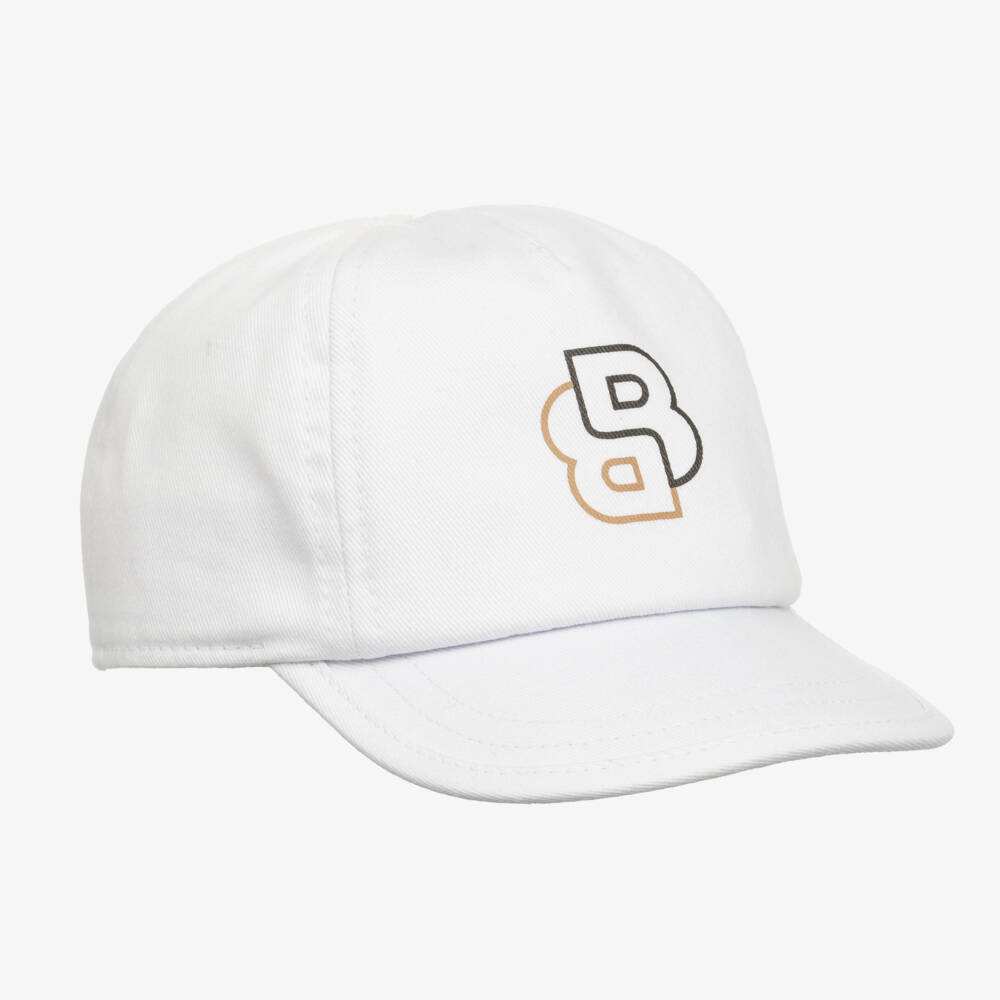 BOSS-Boys Crisp Cotton Sunshield Cap | Childrensalon Outlet