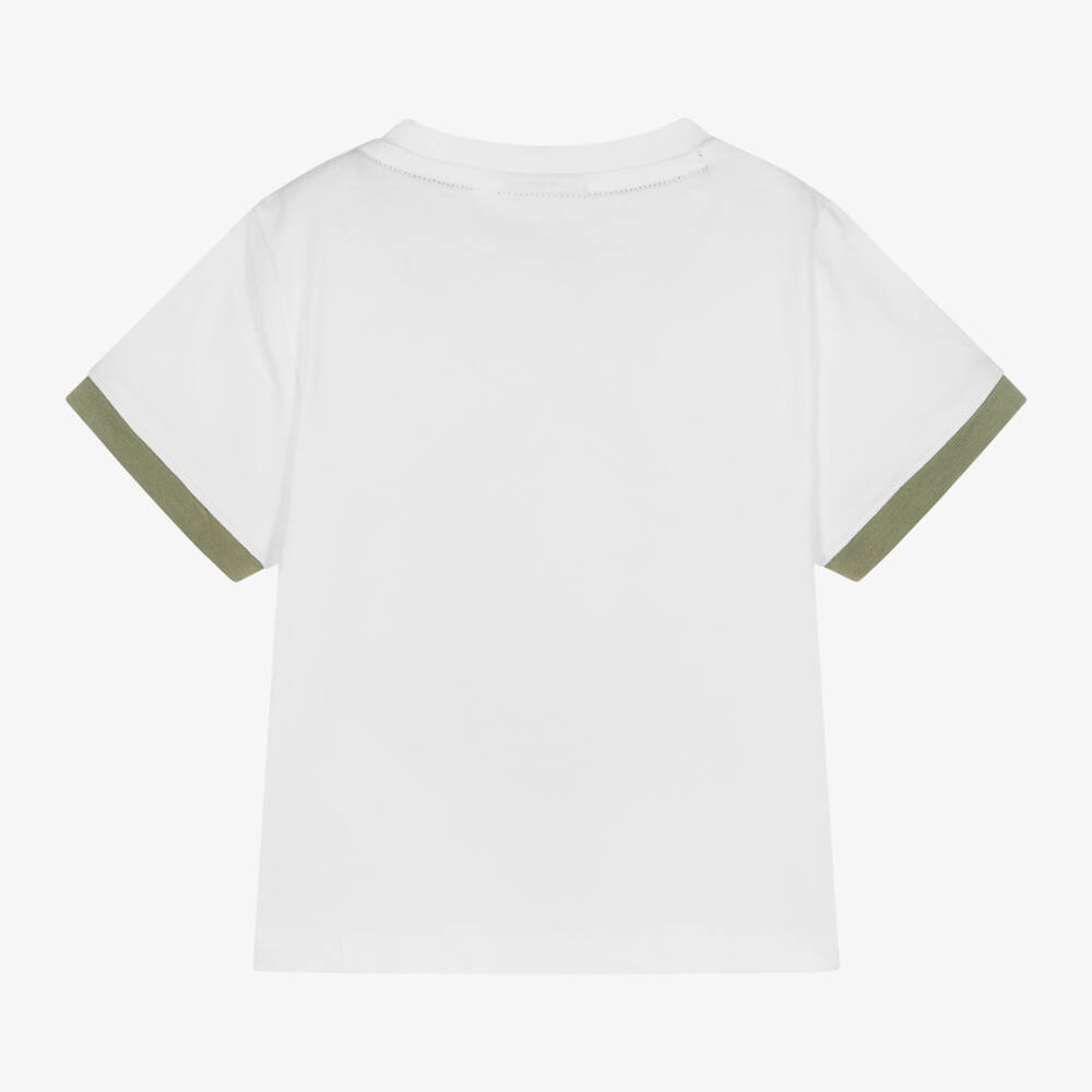 BOSS-Boys Crisp Cotton Tee | Childrensalon Outlet