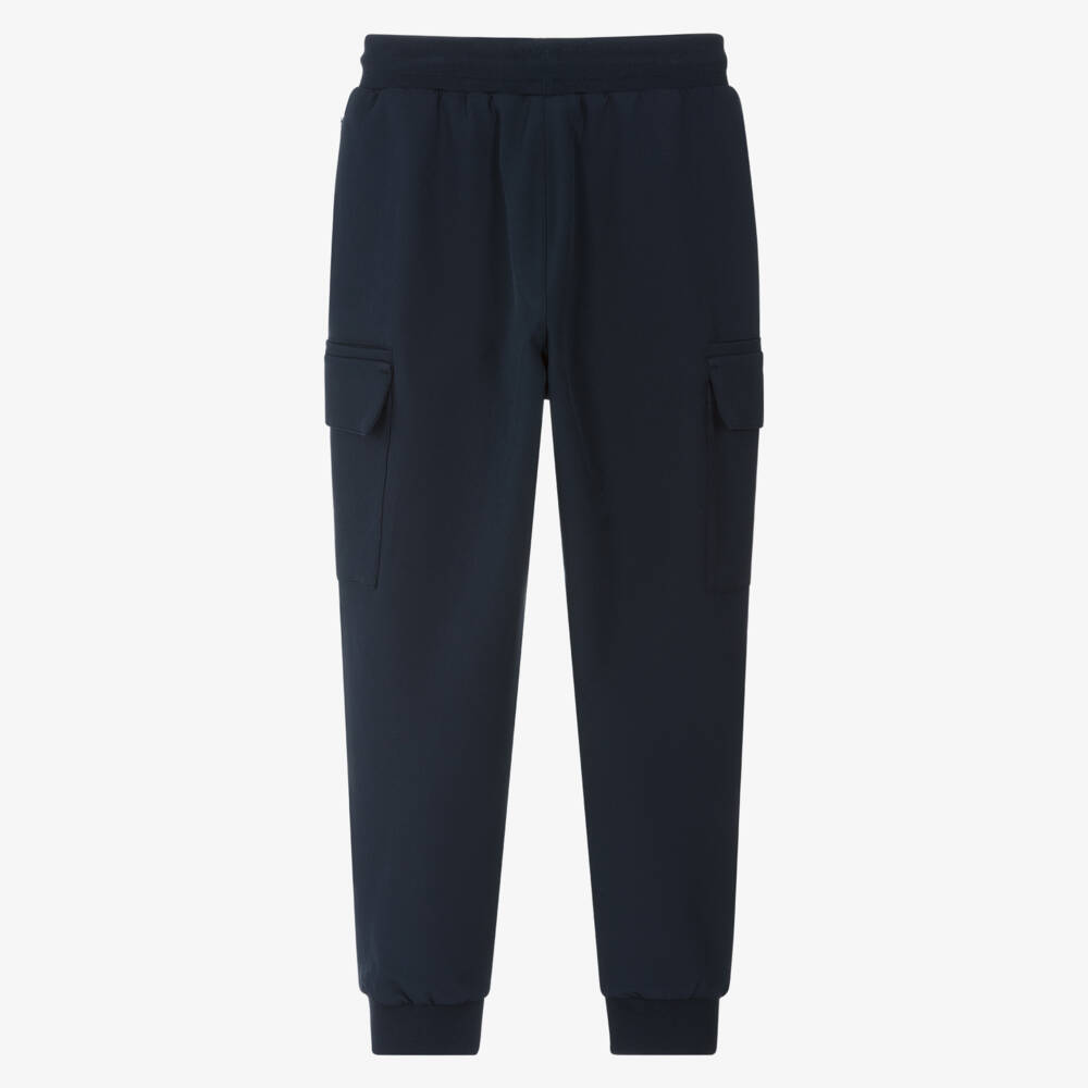 BOSS-Синие карго джоггеры для мальчиков | Childrensalon Outlet