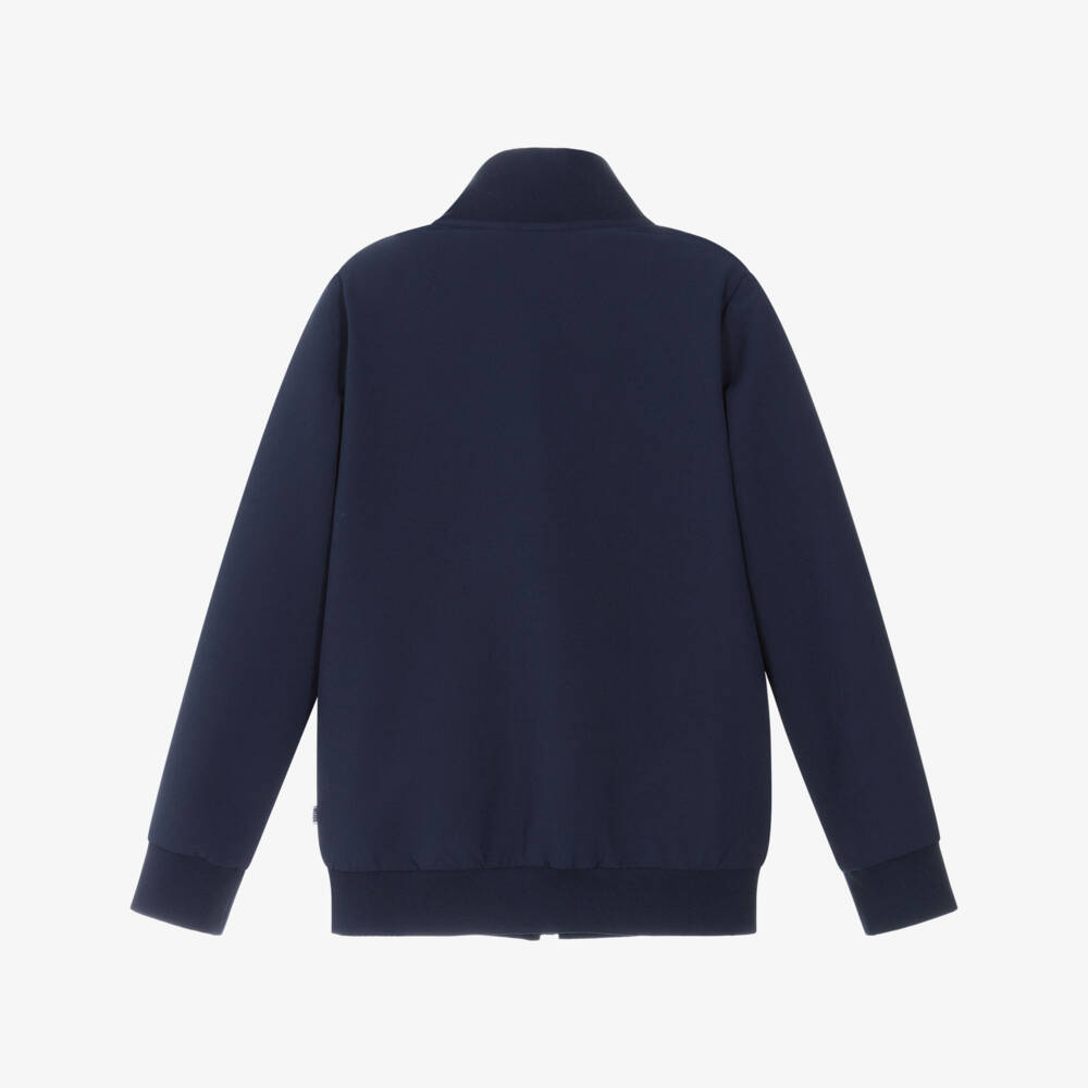 BOSS-Куртка на молнии глубокого синего цвета для мальчиков | Childrensalon Outlet