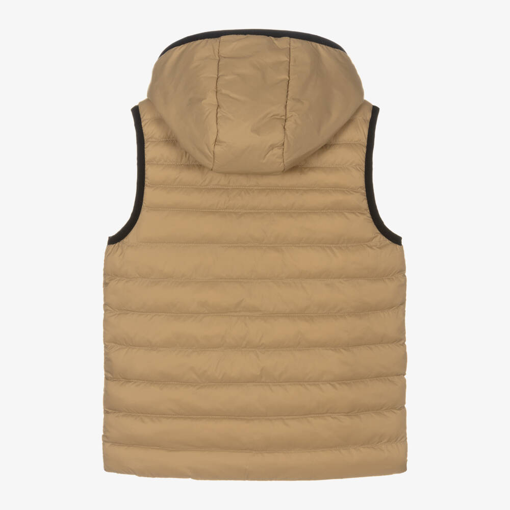 BOSS-Boys Dual-Tone Reversible Gilet | Childrensalon Outlet