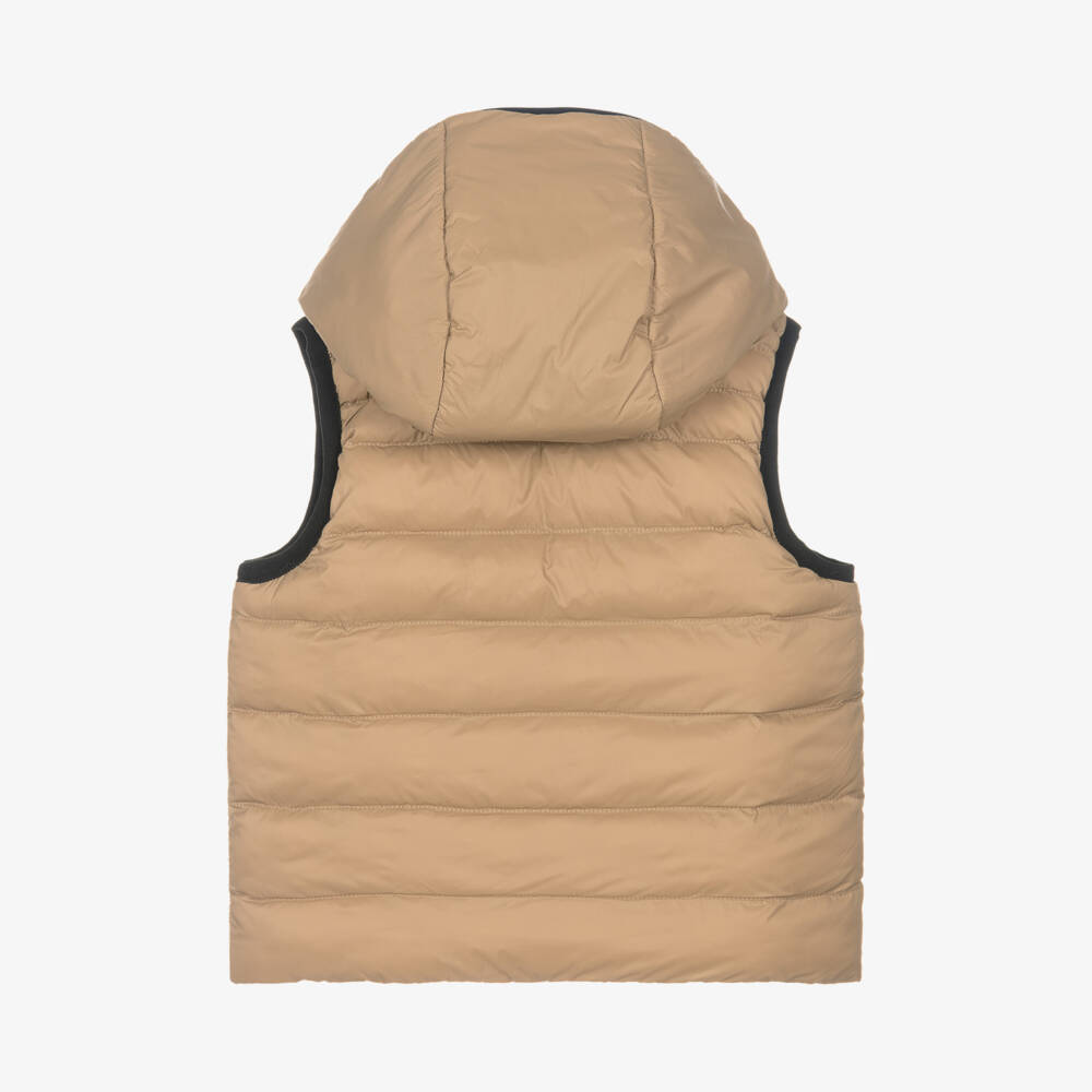 BOSS-Boys Dual-Tone Reversible Gilet | Childrensalon Outlet