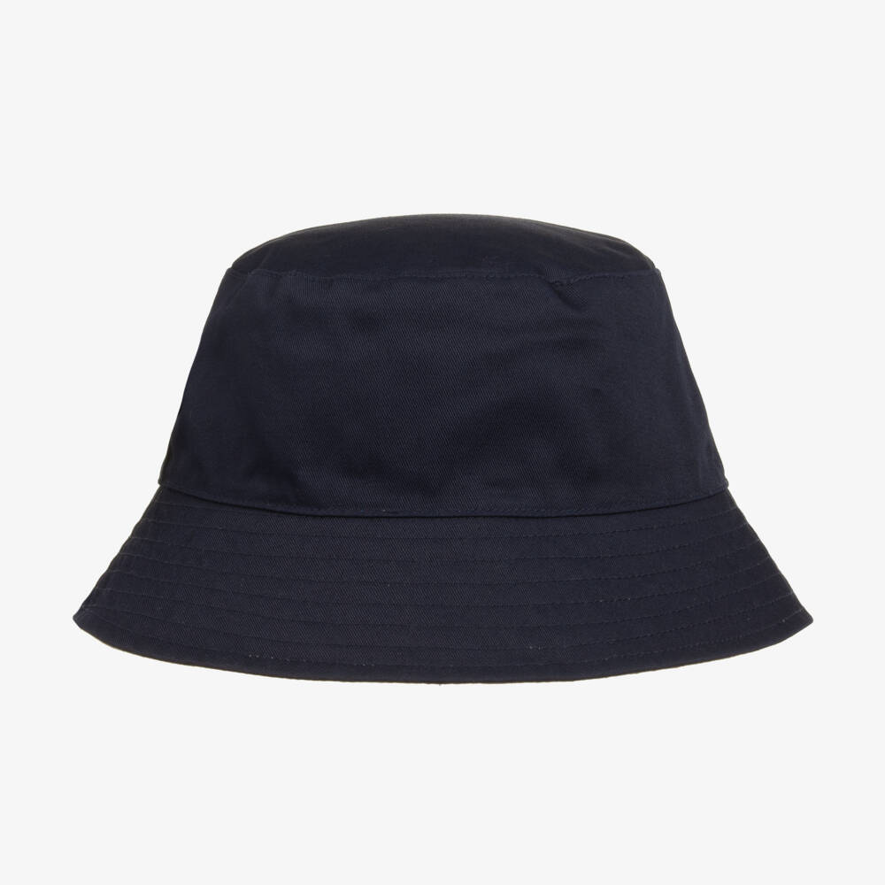 BOSS-Boys Dual-Tone Reversible Sun Hat | Childrensalon Outlet