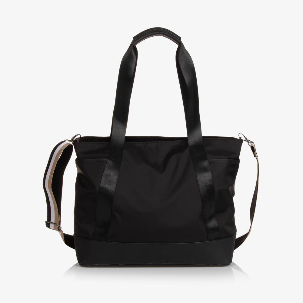 BOSS-Boys Elegant Ebony Diaper Tote | Childrensalon Outlet