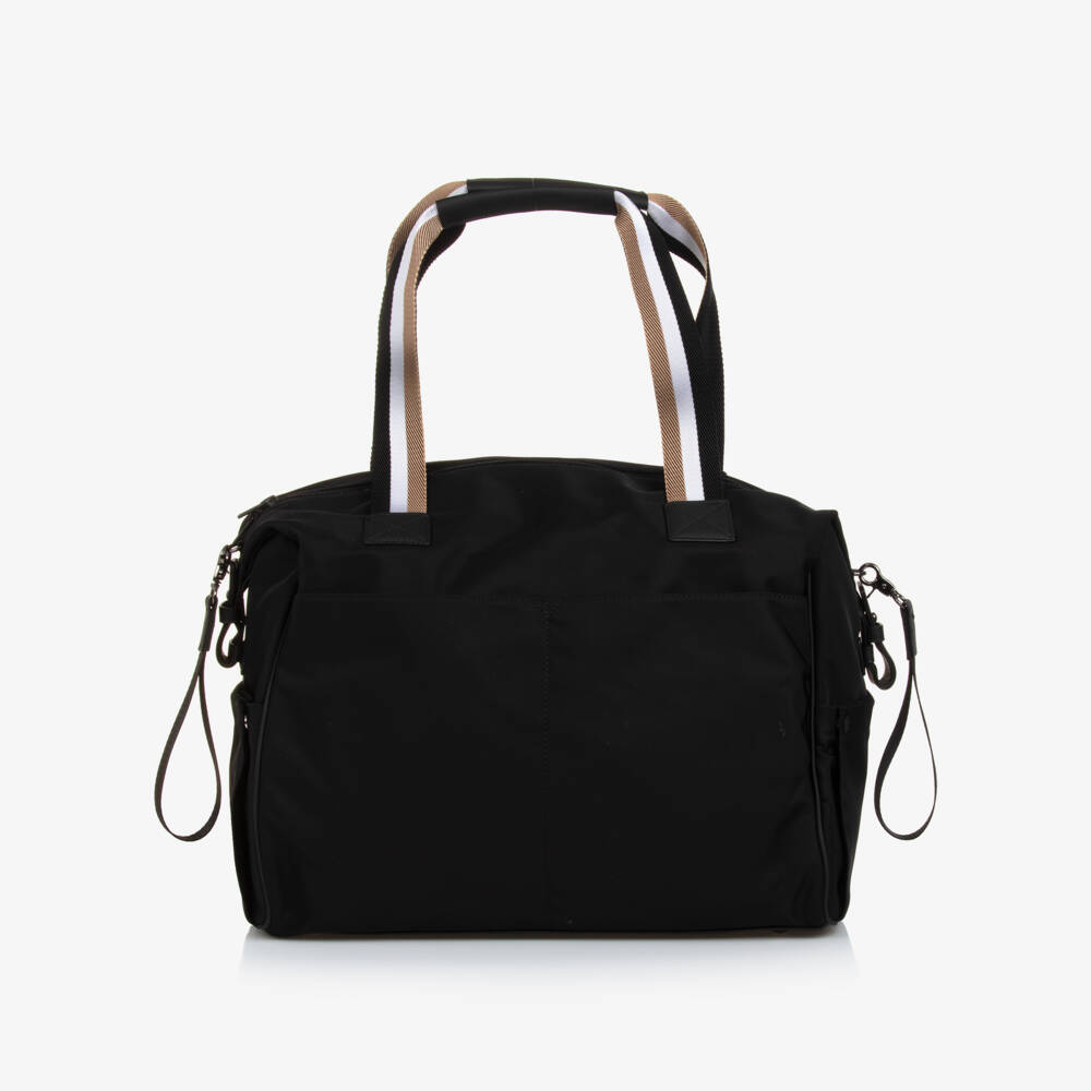 BOSS-Boys Elegant Noir Diaper Tote | Childrensalon Outlet