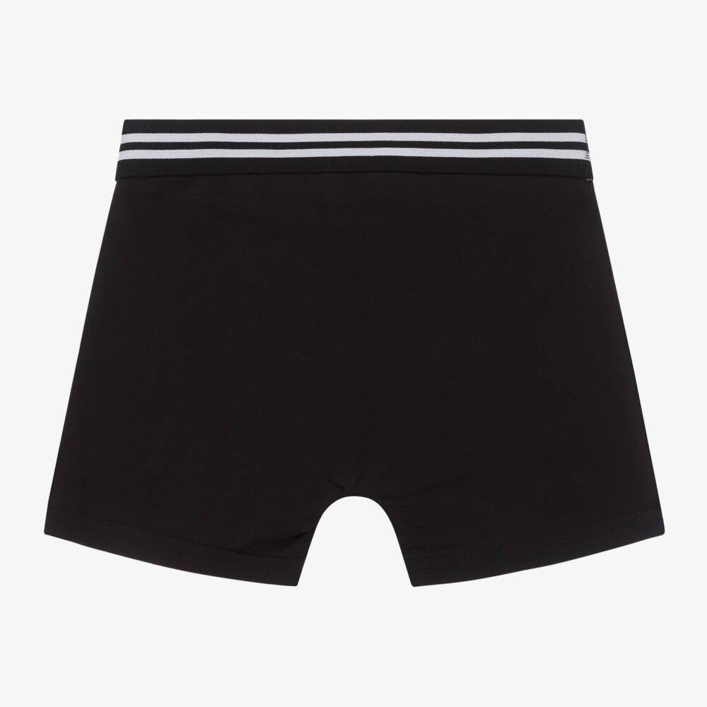 BOSS-Boys Grey & Black Boxer Set | Childrensalon Outlet