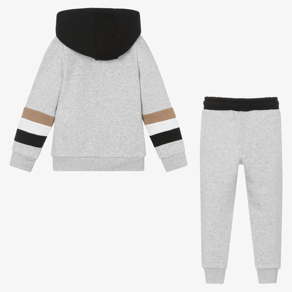 Boss hooded tracksuit hotsell