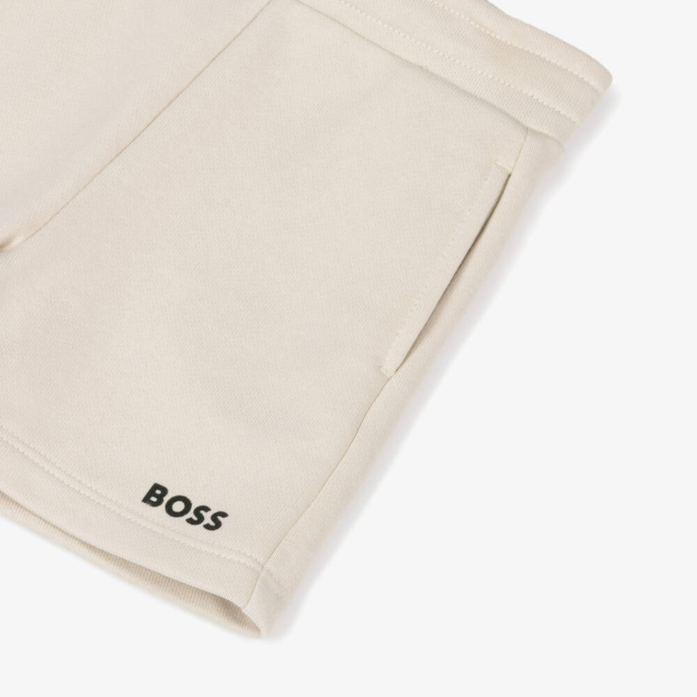 بوس-شورت عاجي مرن للأولاد | Childrensalon Outlet