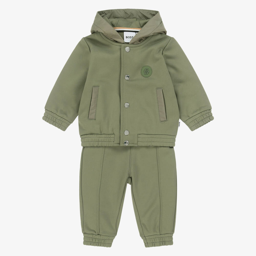 BOSS-Уютный комплект хаки для мальчиков | Childrensalon Outlet