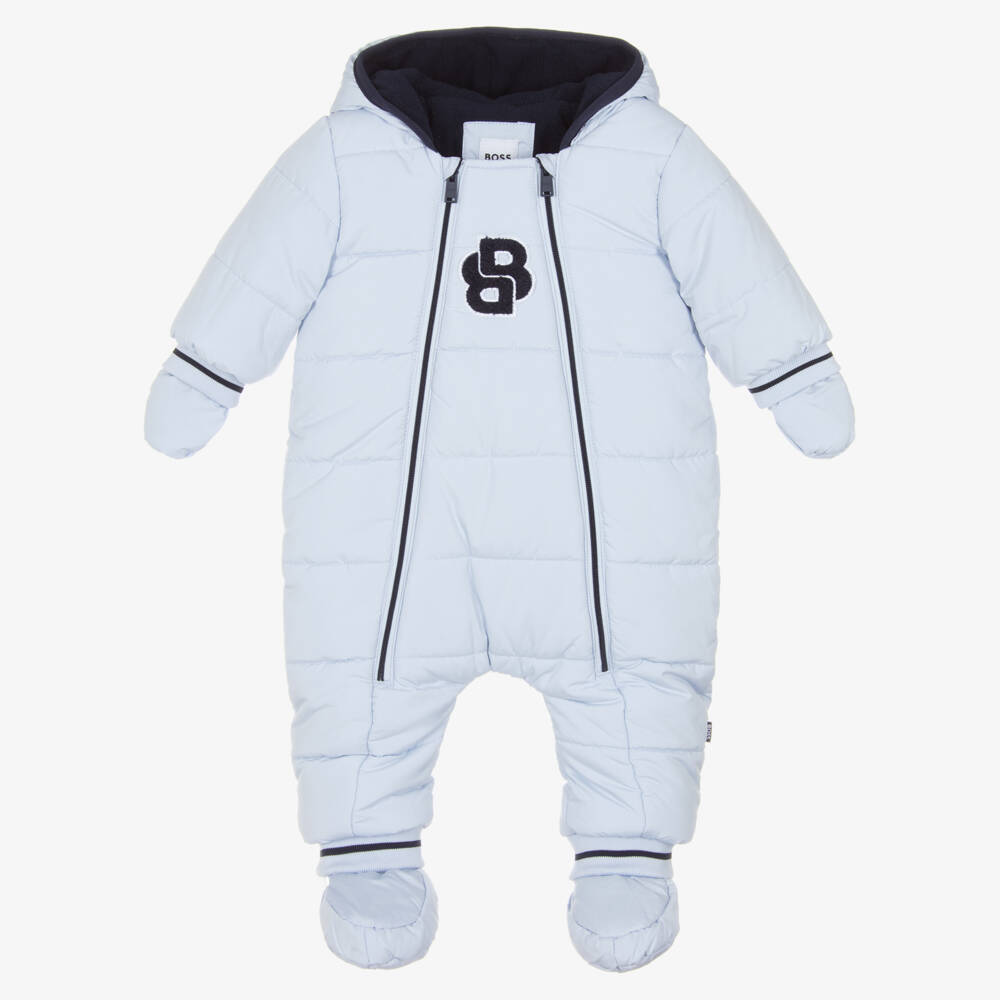 BOSS-Комплект светло-голубого комбинезона для мальчиков | Childrensalon Outlet