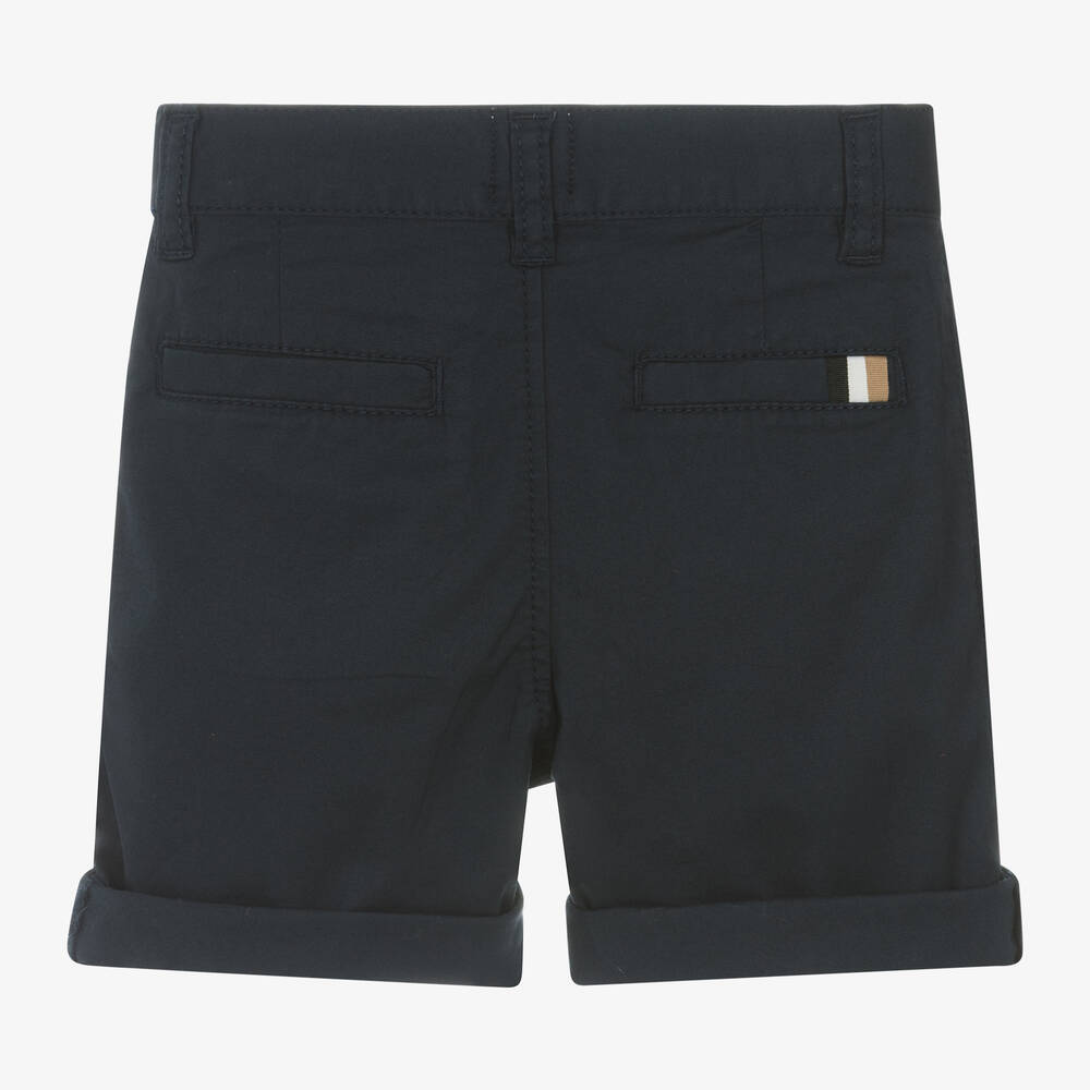 Navy chino shorts boys shop
