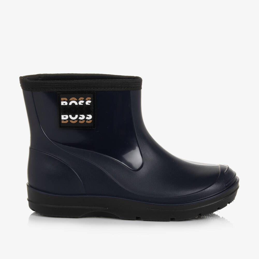 Boss white rubber boots online