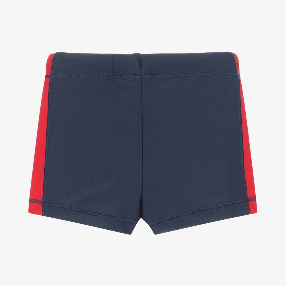 BOSS-Синие плавки-шорты для мальчиков | Childrensalon Outlet