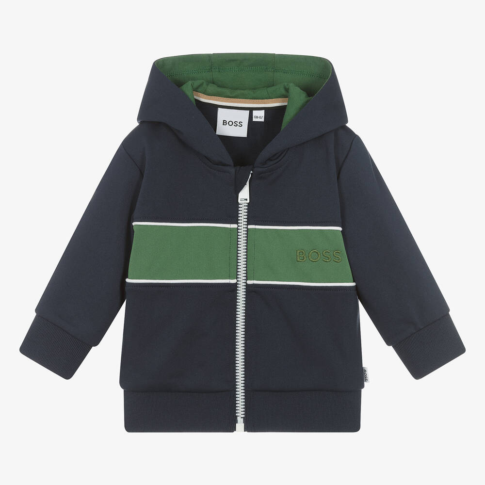 Navy hoodie jacket hot sale