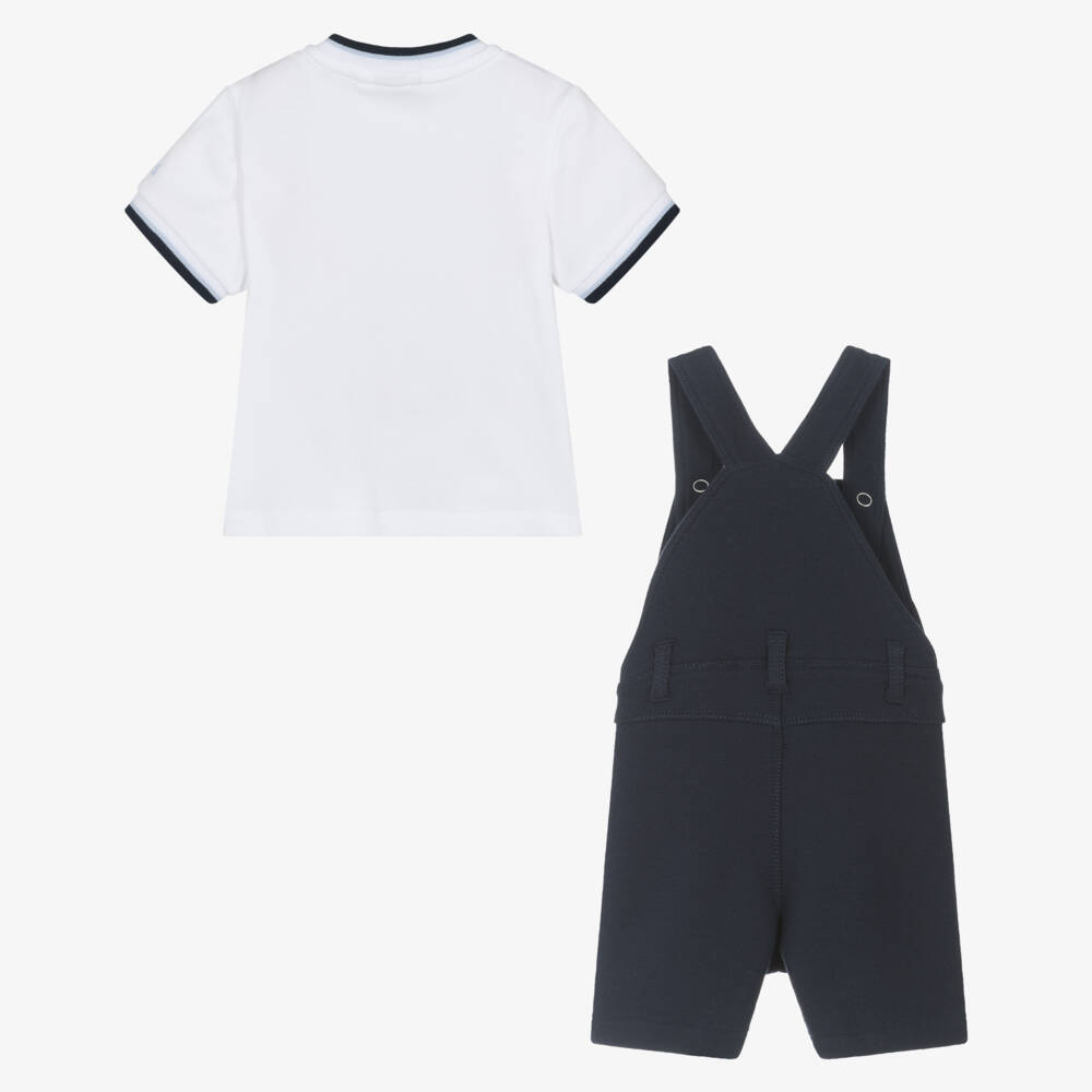 BOSS-طقم دنغري بحري للأولاد | Childrensalon Outlet