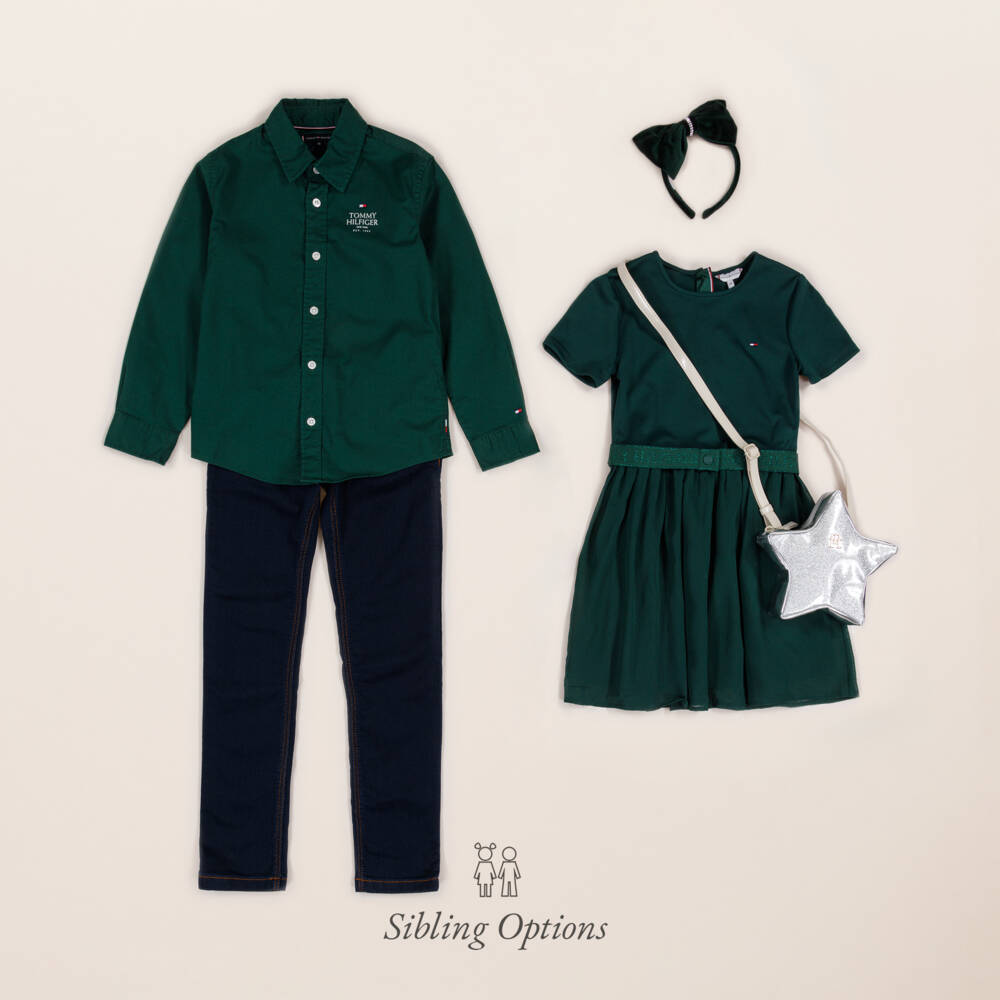 BOSS-Синие джинсы слимы из денима для мальчиков | Childrensalon Outlet