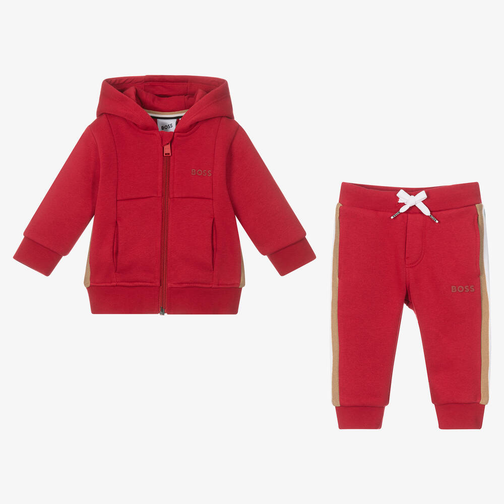 Boys hugo boss outlet tracksuits