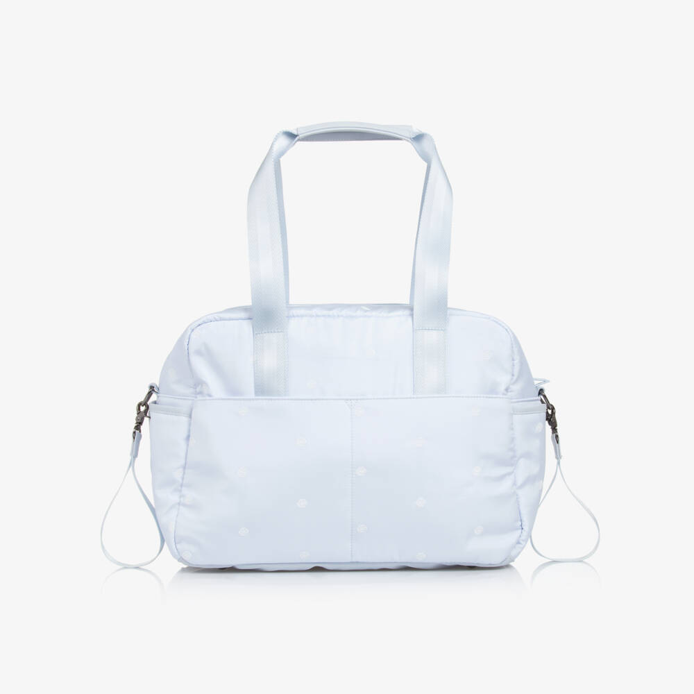 BOSS-Boys Sky-Hued Diaper Carryall | Childrensalon Outlet