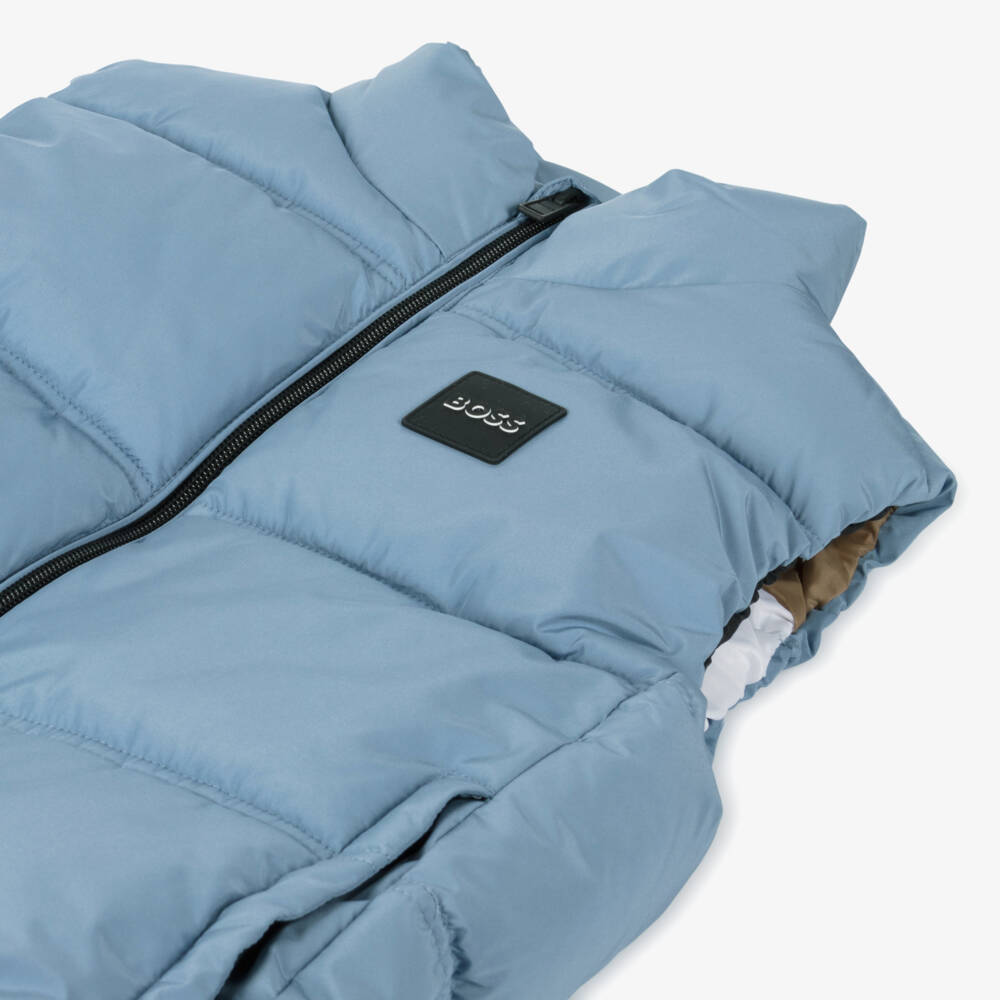 BOSS-Boys Sky Puffer Vest | Childrensalon Outlet