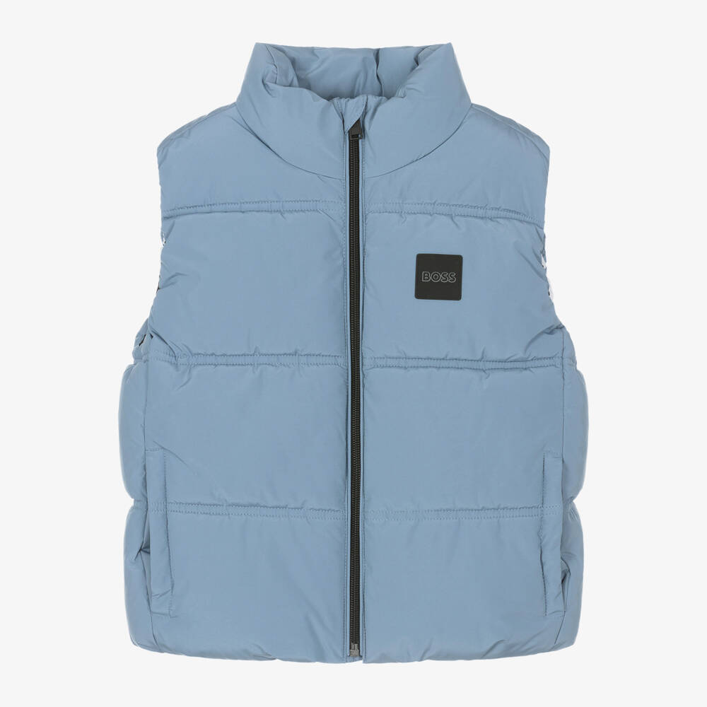 BOSS-Boys Sky Puffer Vest | Childrensalon Outlet